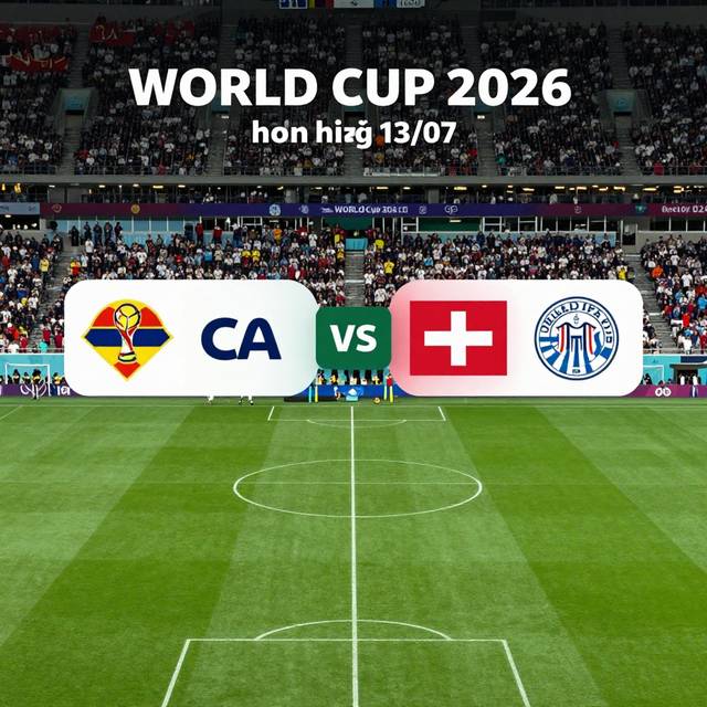 Dự đoán kết quả các trận World Cup 2026 hôm nay 13/07: Phân tích chiến thuật và tỷ lệ kèo vòng loại